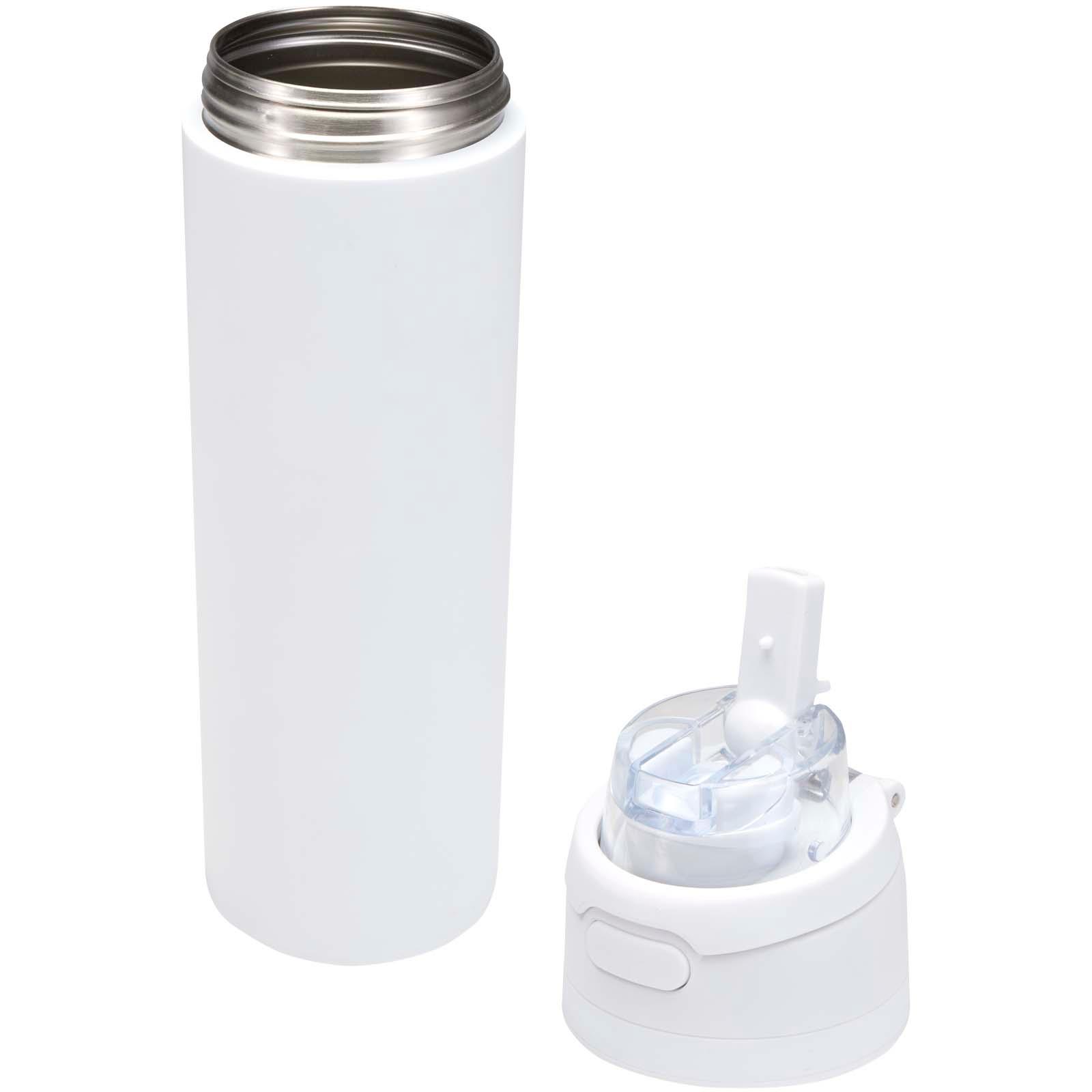 Bild på Metallflaska Theron 800 ml, med sugrör Bild på Metallflaska Theron 800 ml, med sugrör