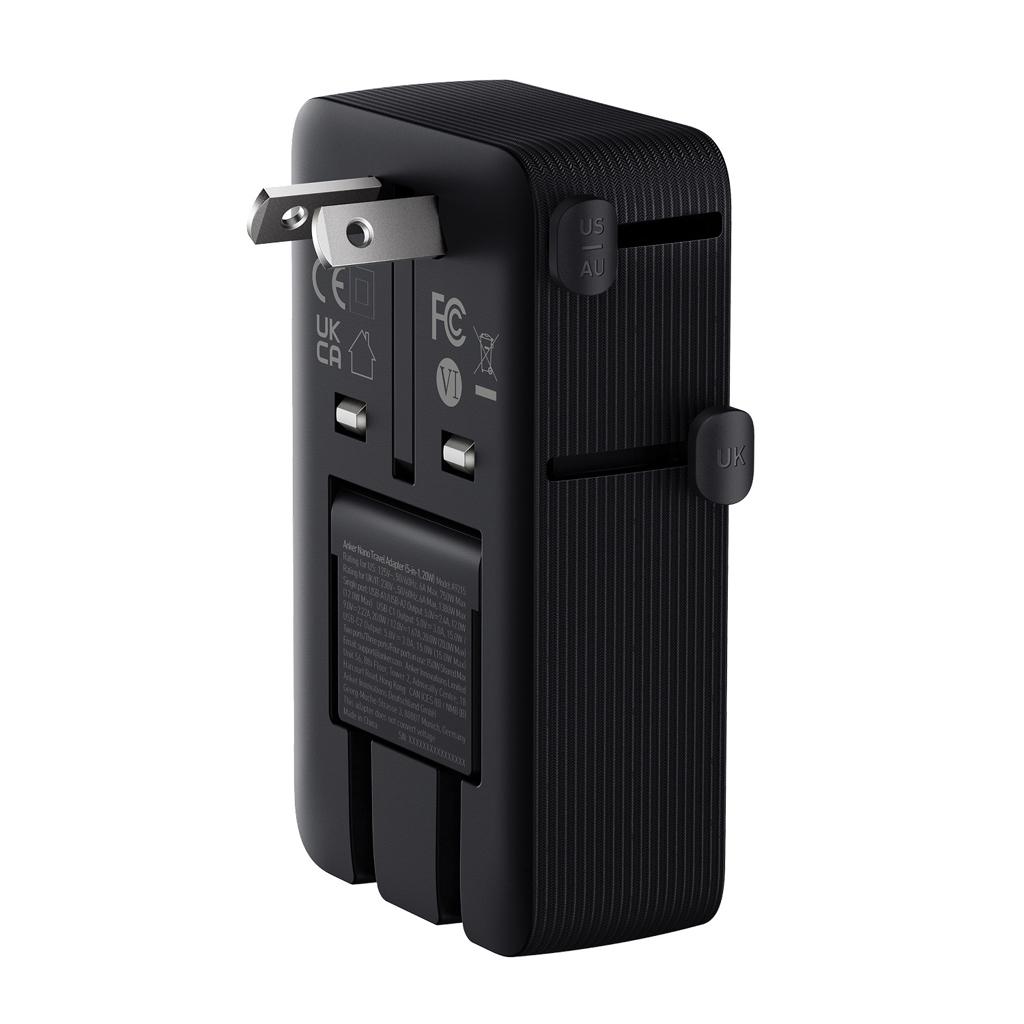 Bild på Reseadapter Anker Nano 5-i-1, 20W