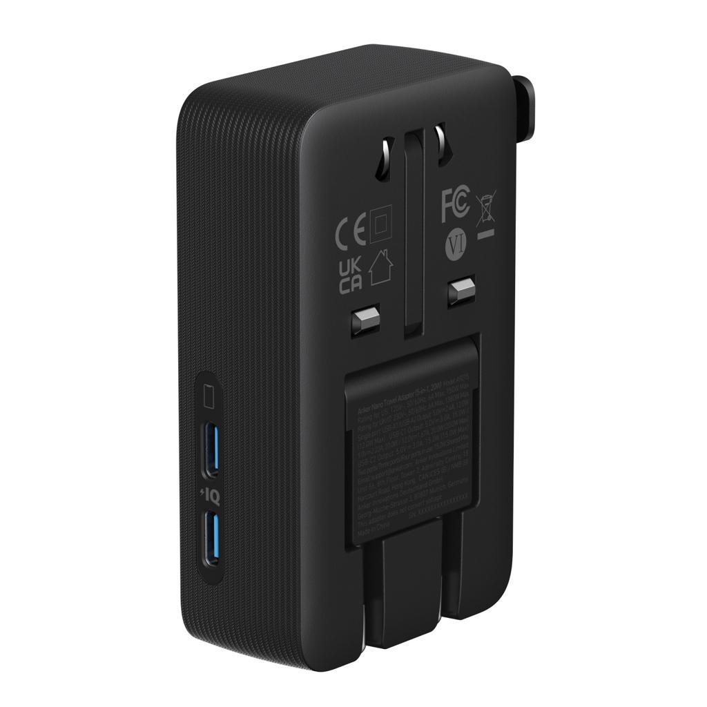 Bild på Reseadapter Anker Nano 5-i-1, 20W