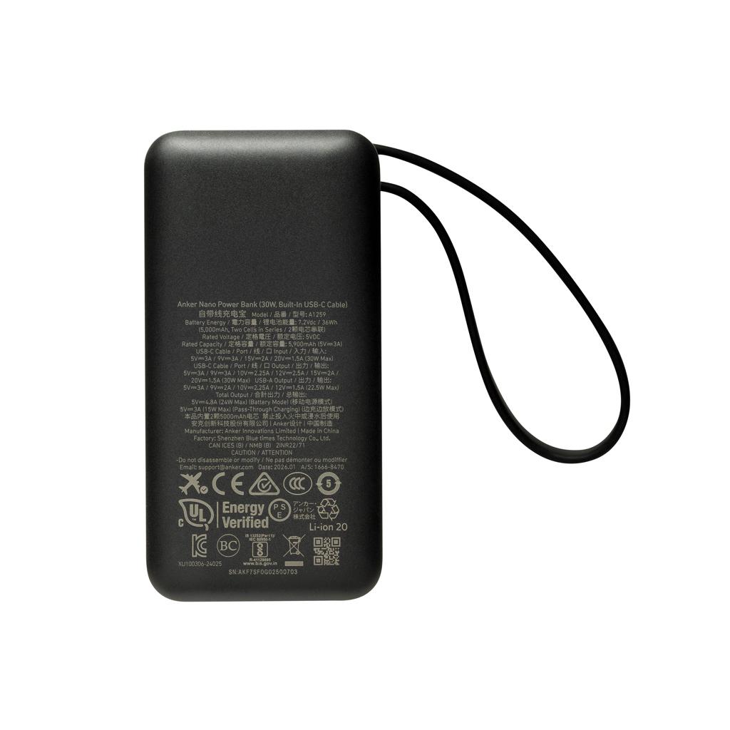 Bild på Powerbank Anker Nano 10.000 mAh 30W