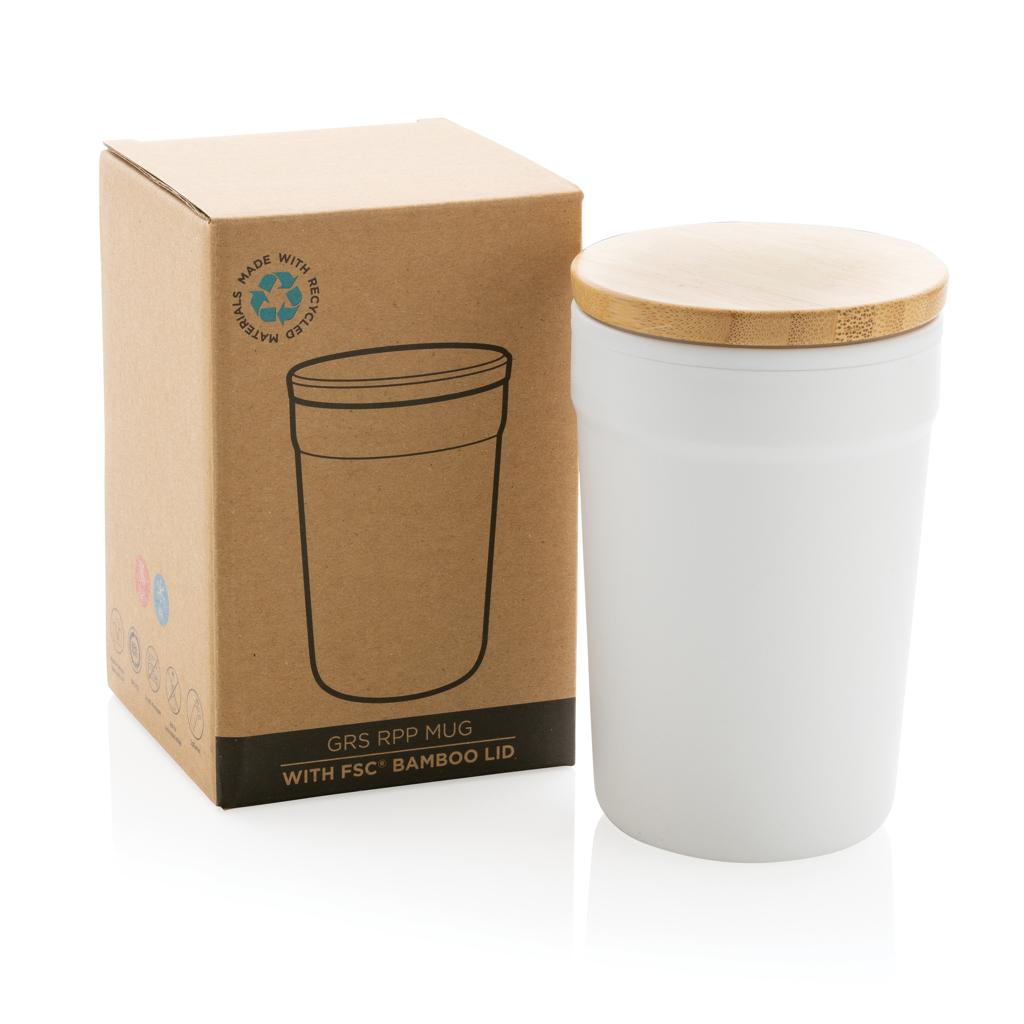 Bild på Take-away GRS med FSC® bambulock 300ml Bild på Take-away GRS med FSC® bambulock 300ml