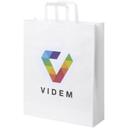 Bild på Papperspåse Take-Away Large 80–90 g/m² - platta handtag