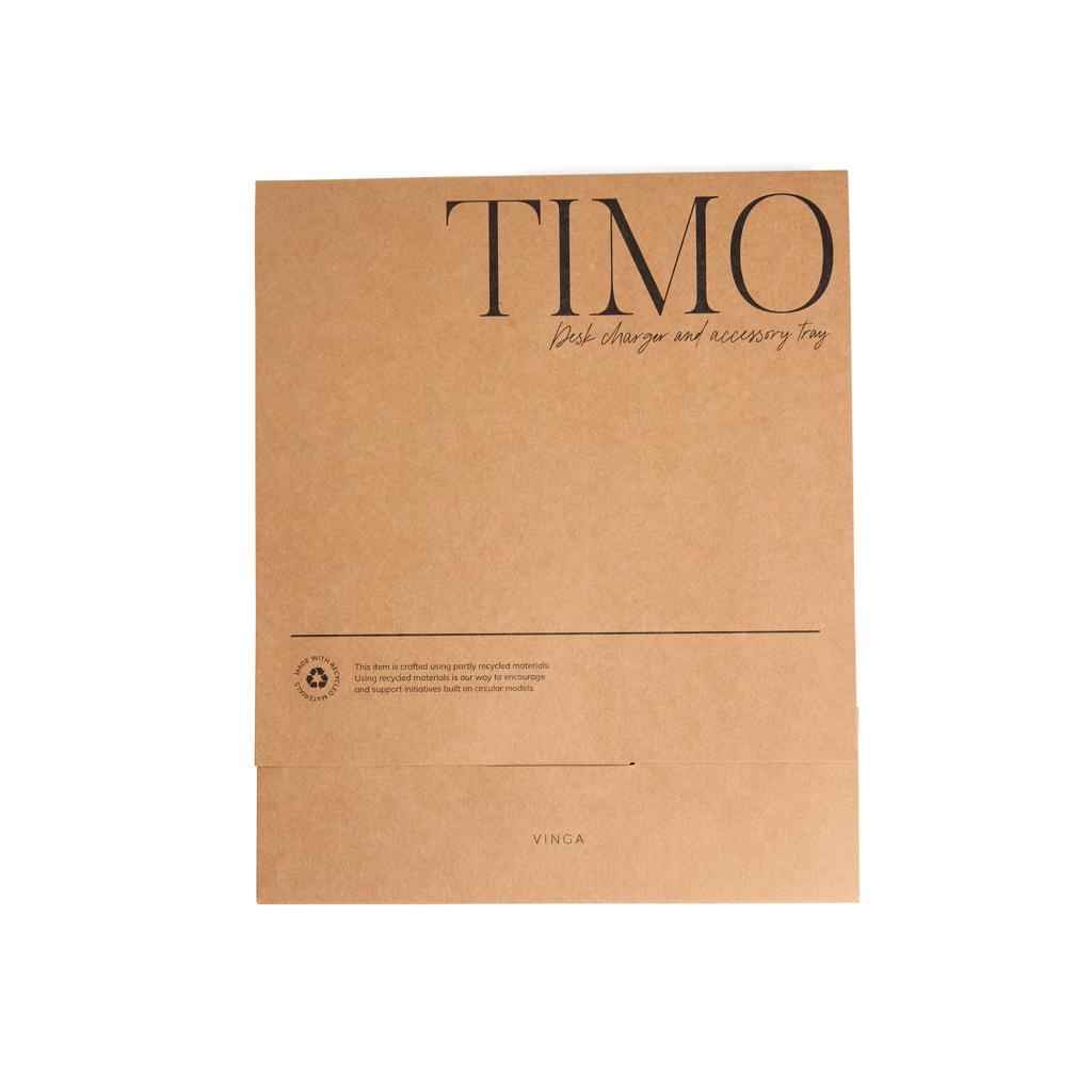 Bild på Förvaringsbricka VINGA Timo med trådlös laddare 15W Bild på Förvaringsbricka VINGA Timo med trådlös laddare 15W
