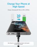 Bild på Kabel Anker USB-C 1,8 m, 60 W