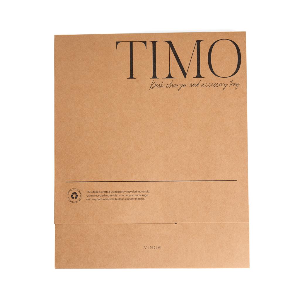 Bild på Förvaringsbricka VINGA Timo med trådlös laddare 15W Bild på Förvaringsbricka VINGA Timo med trådlös laddare 15W