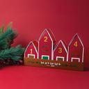 Bild på Adventshus med Godis