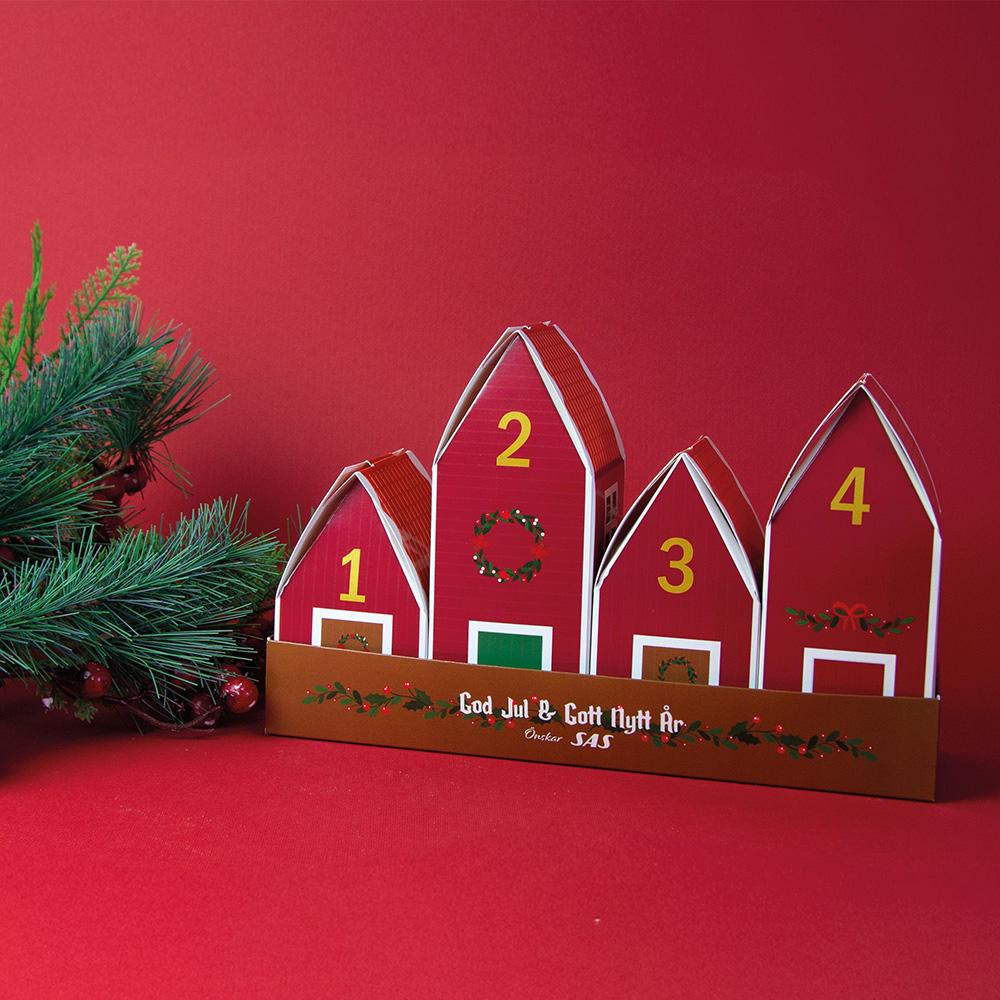 Bild på Adventshus med Godis Bild på Adventshus med Godis