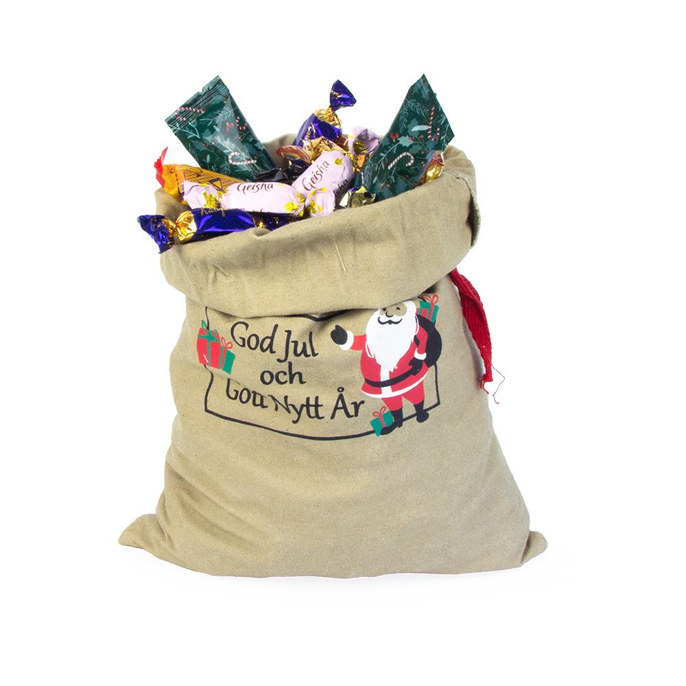 Julsäck med inslaget godis 900g Julsäck med inslaget godis 900g