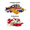 Smak att välja mellan: Inslaget godis eller Pralinkulor