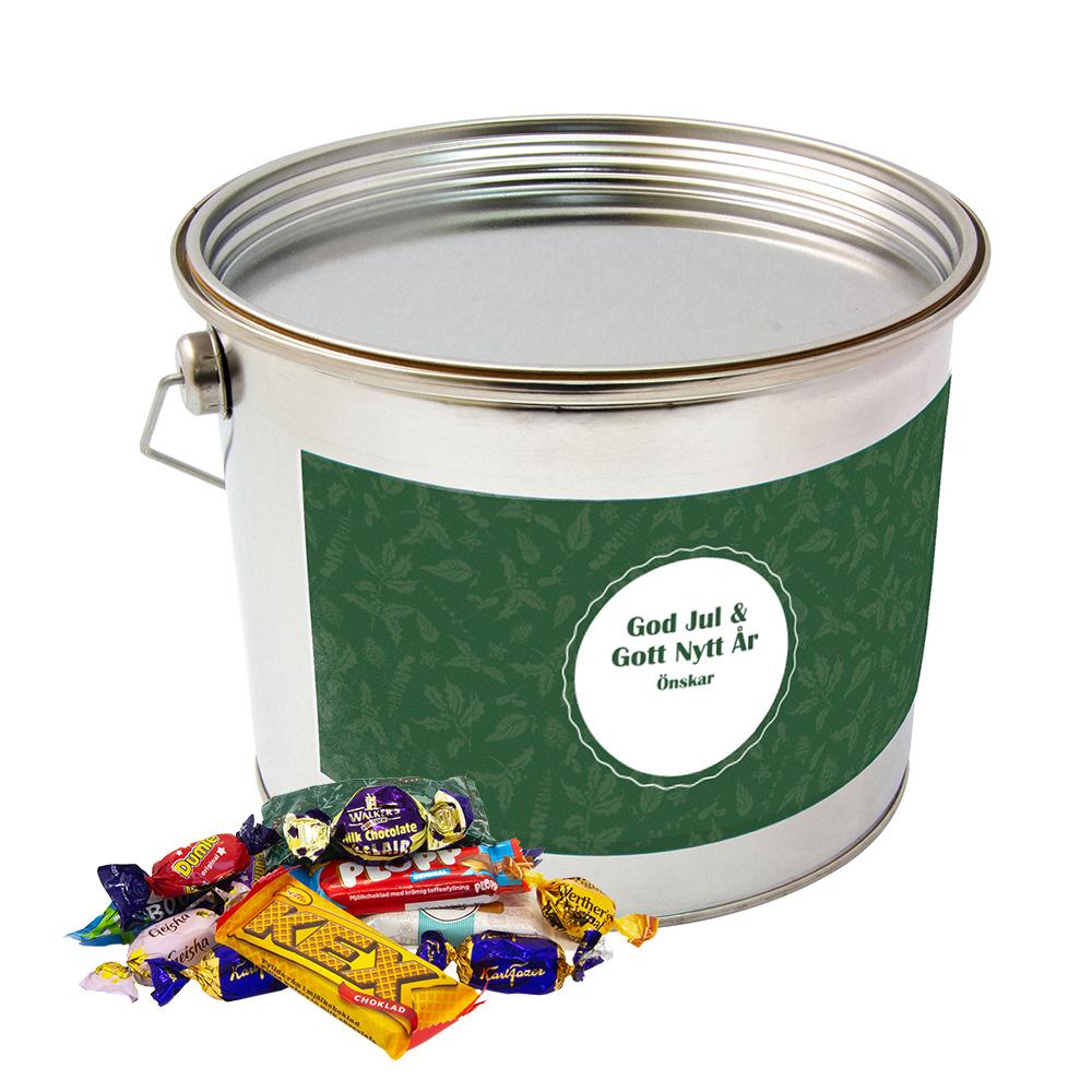 Bild på Plåthink med Godis 1,4kg Bild på Plåthink med Godis 1,4kg