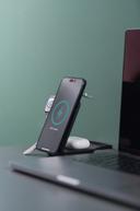 Bild på Trådlös laddningsställ Urban Vitamin Arcadia 3-i-1 15W