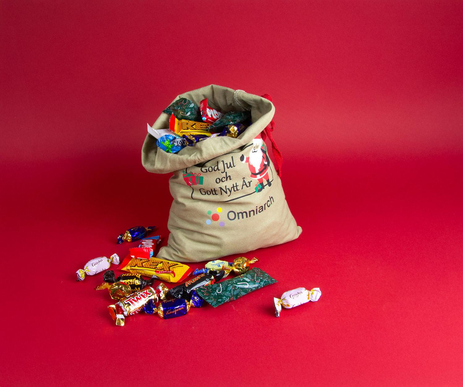 Miljöbild för julsäck med 2025 blandning Miljöbild för julsäck med 2025 blandning