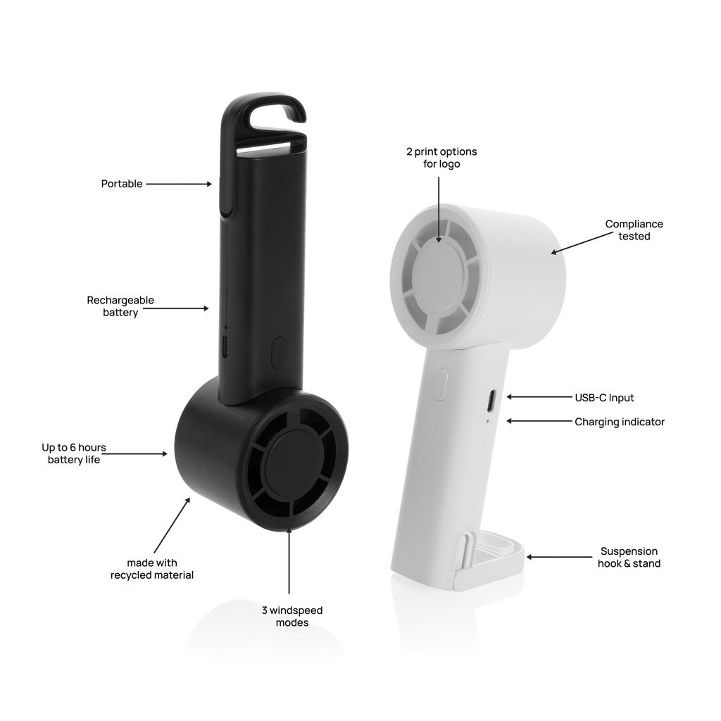 Bild på Bärbar fläkt Twist Bild på Bärbar fläkt Twist