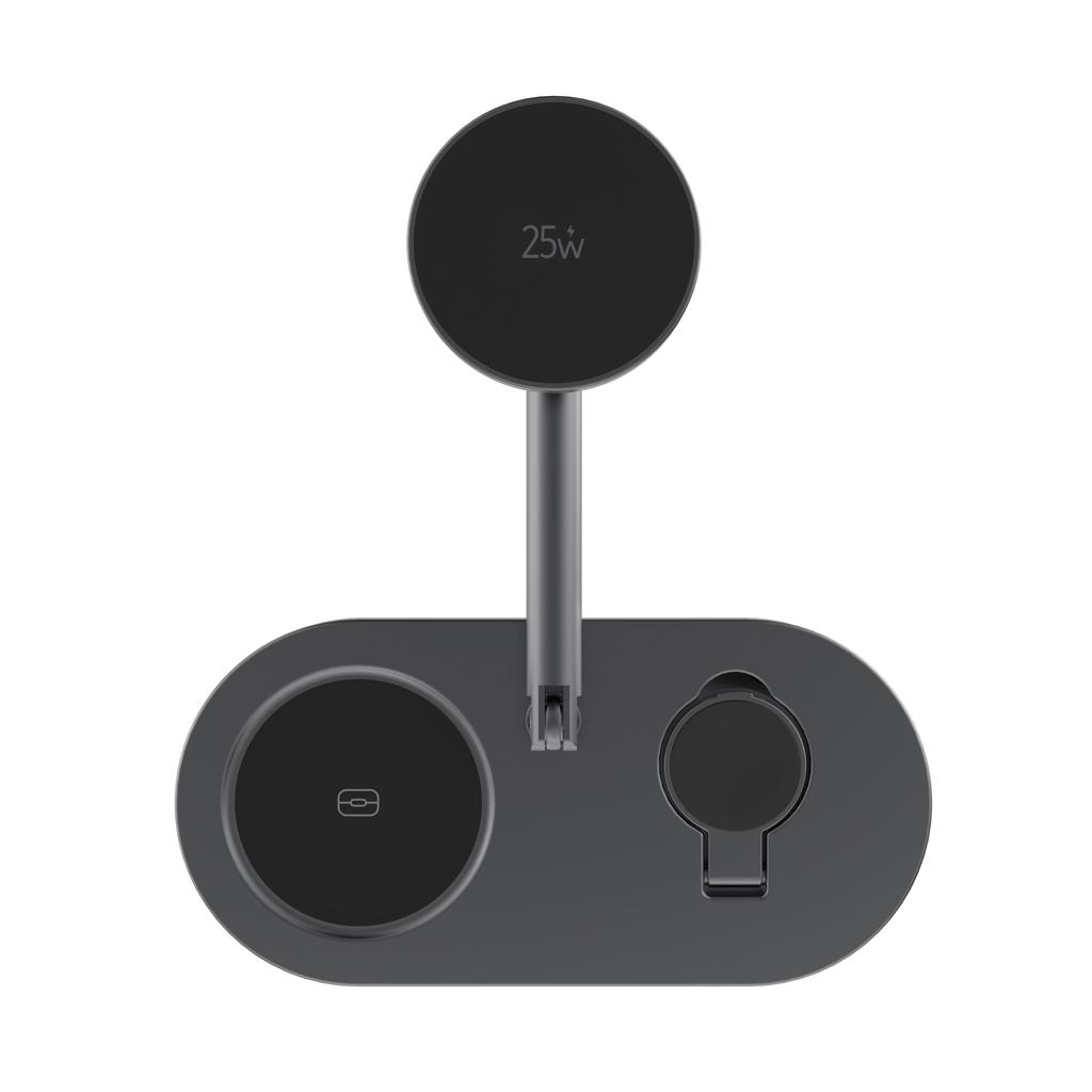 Bild på Skrivbordsladdare Quantom 25 W, 3-i-1 Bild på Skrivbordsladdare Quantom 25 W, 3-i-1