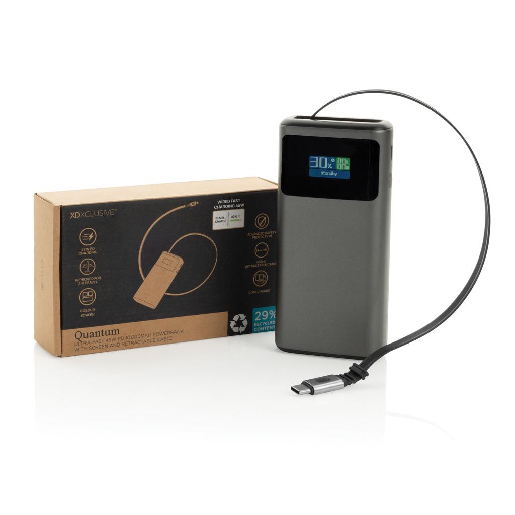 Bild på Powerbank Quantom 10 000 mAh, 45 W Bild på Powerbank Quantom 10 000 mAh, 45 W