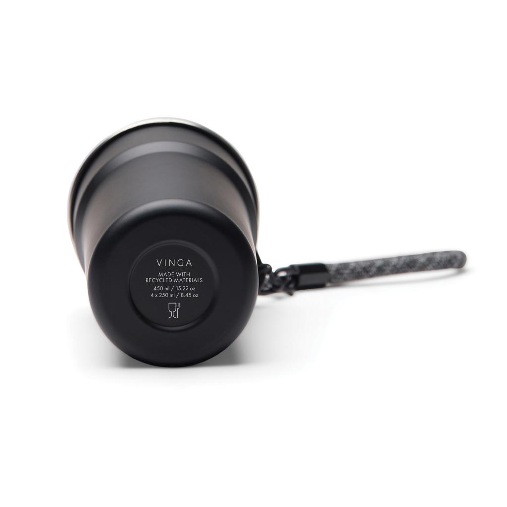 Bild på Stålmuggar VINGA Parks 250 ml, 4 delar Bild på Stålmuggar VINGA Parks 250 ml, 4 delar