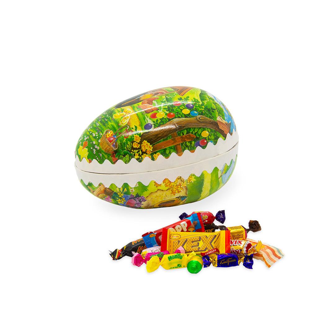 Bild på Påskägg med Inslaget Godis 300 g Bild på Påskägg med Inslaget Godis 300 g