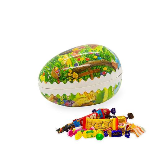 Påskägg med Inslaget Godis 300 g