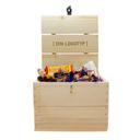 Bild på Trälåda med Inslaget Godis 1,5 kg