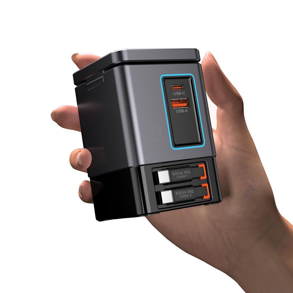 Bild på Hub-laddare Urban Vitamin Sacramento 105 W GaN Bild på Hub-laddare Urban Vitamin Sacramento 105 W GaN