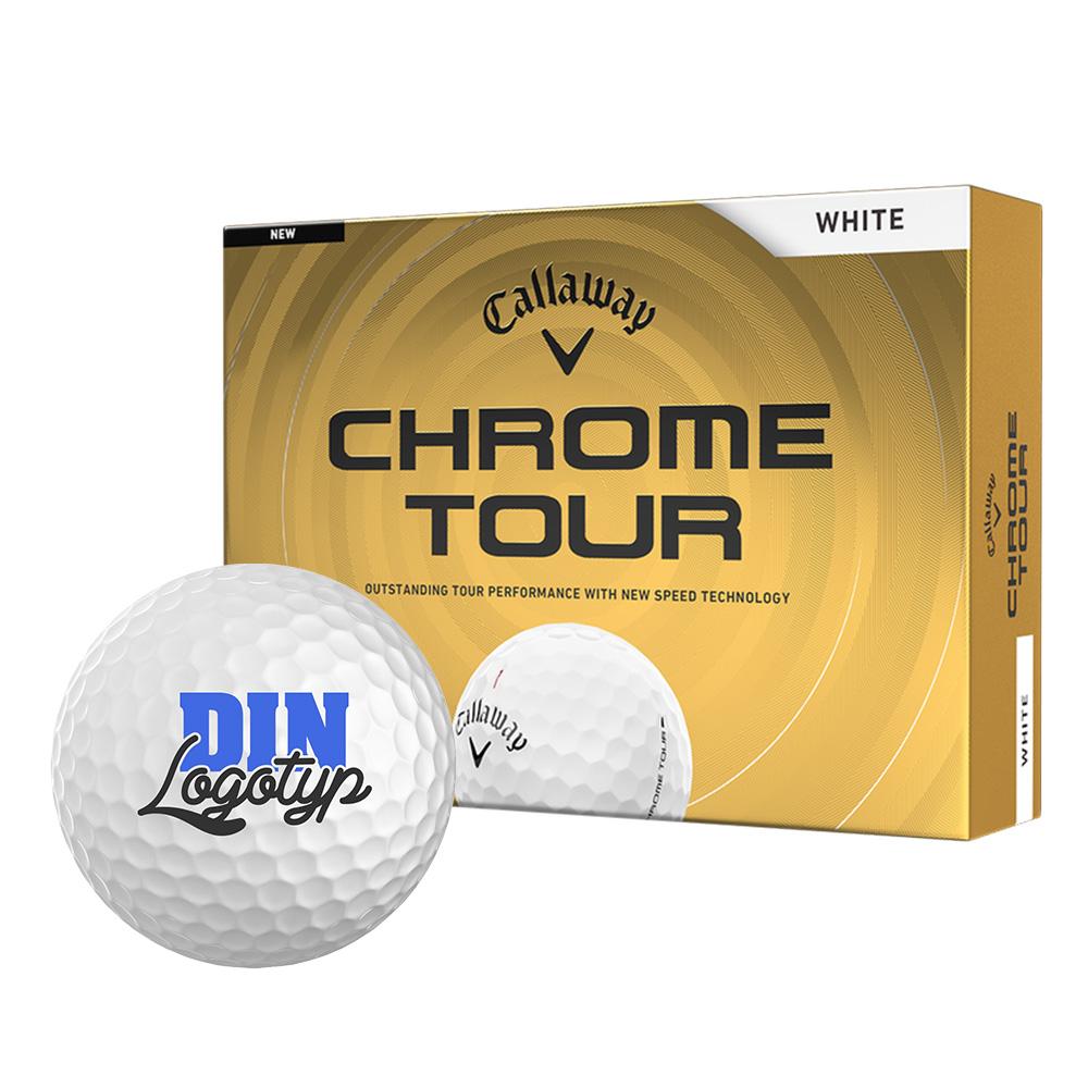 Callaway Chrome Tour egen logotyp Callaway Chrome Tour med egen logotyp exempel motiv