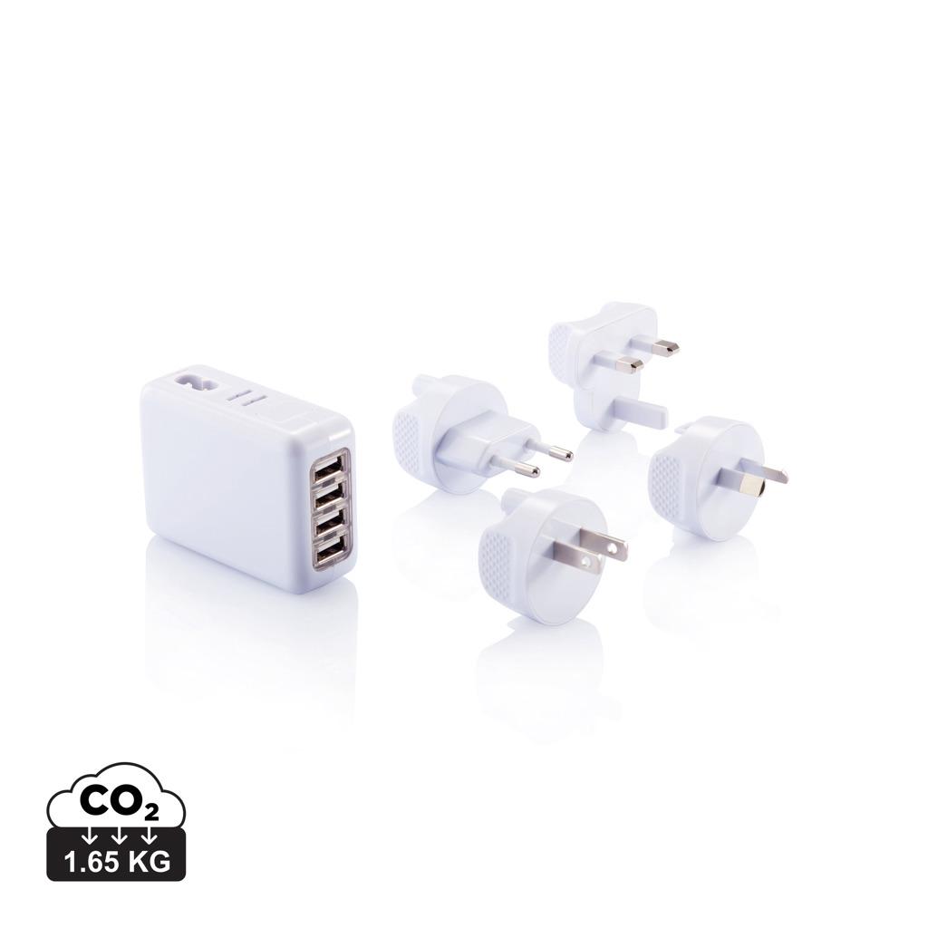 Bild på Reseadapter med fyra USB-portar Bild på Reseadapter med fyra USB-portar