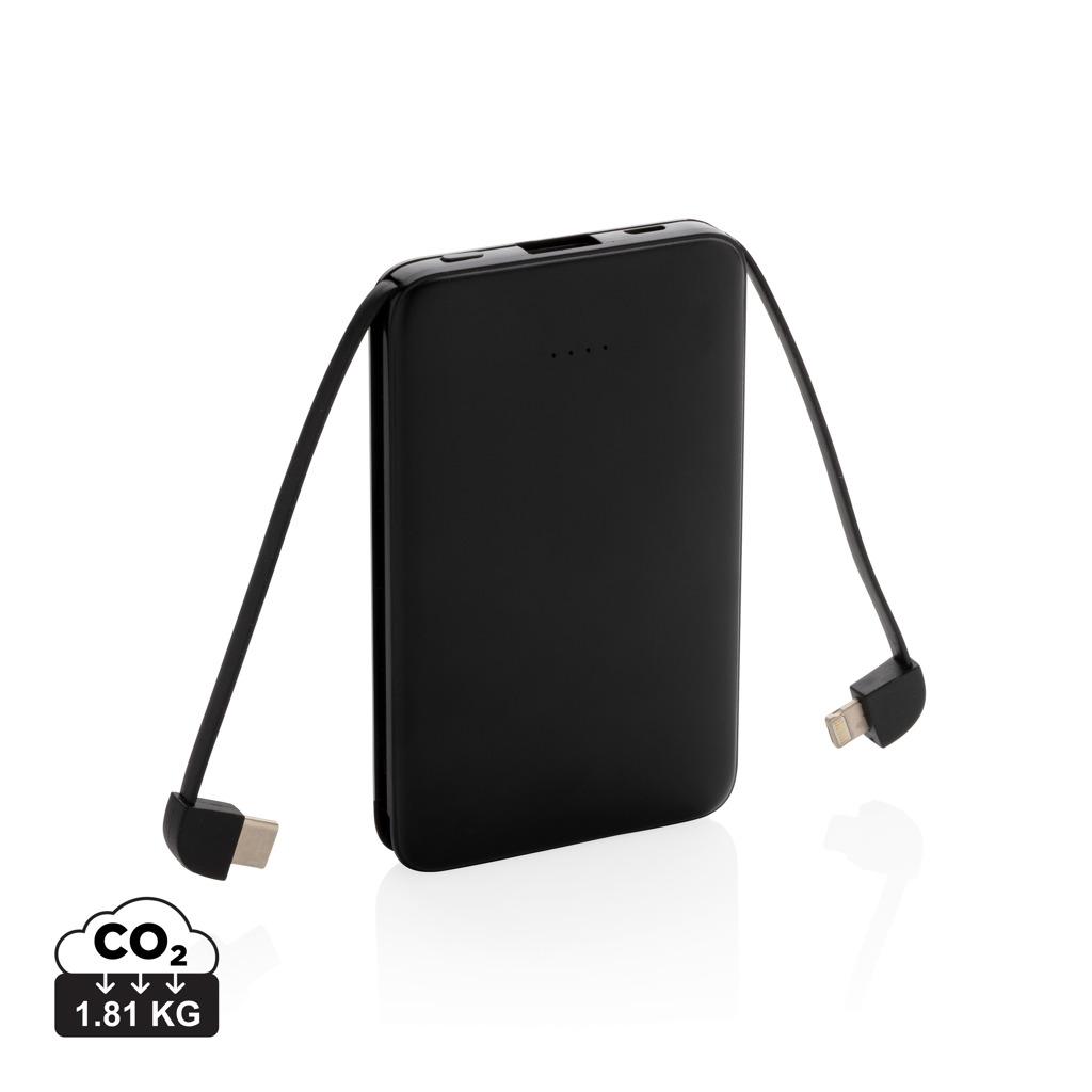 Bild på Powerbank Cable 5000 mAh 10W Bild på Powerbank Cable 5000 mAh 10W