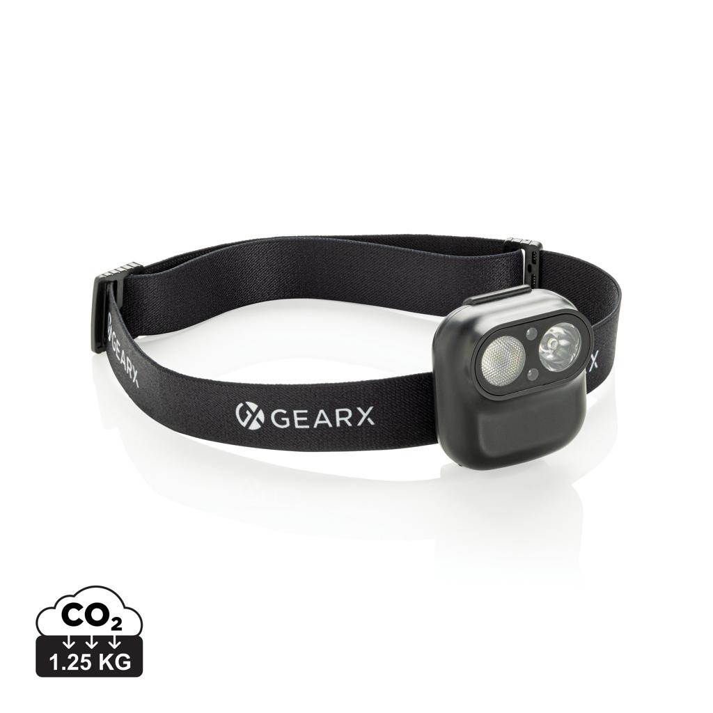 Bild på Pannlampa Gear X 500 lumen, med rörelsesensor Bild på Pannlampa Gear X 500 lumen, med rörelsesensor