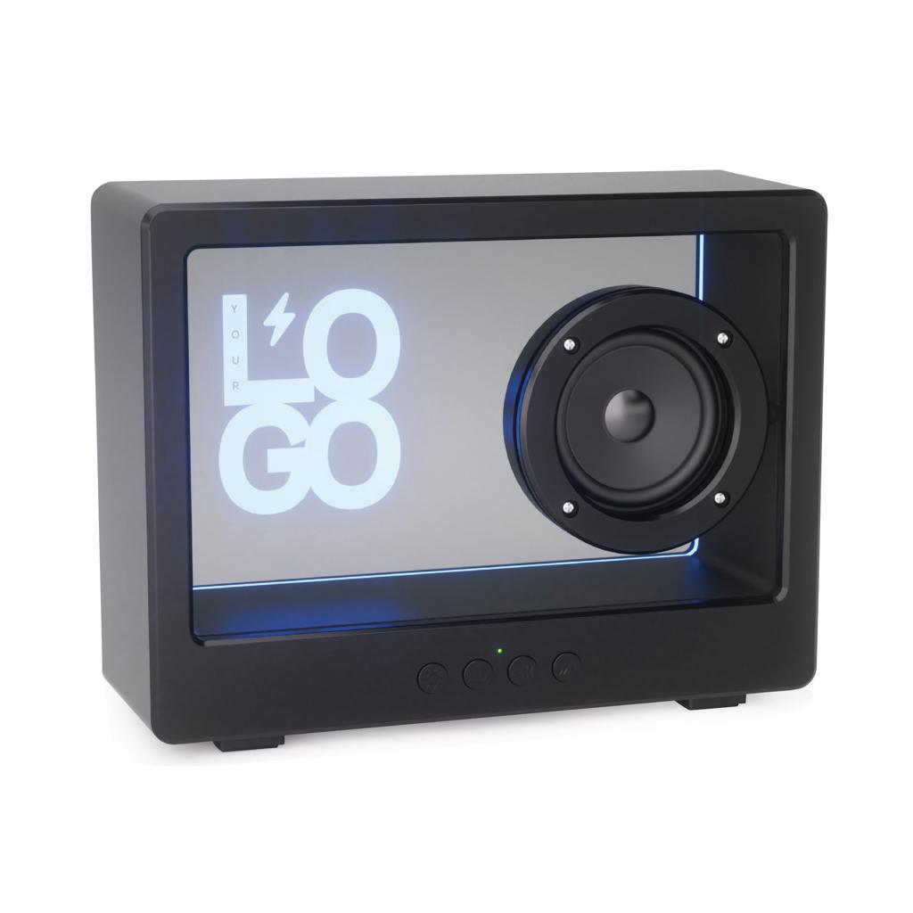 Bild på Högtalare Soundclear Transparent 5W, upplyst logotyp Bild på Högtalare Soundclear Transparent 5W, upplyst logotyp