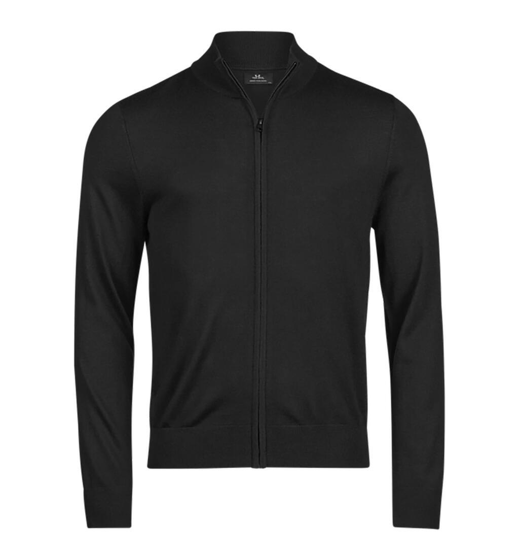 Bild på Stickad tröja TeeJays Full Zip Bild på Stickad tröja TeeJays Full Zip