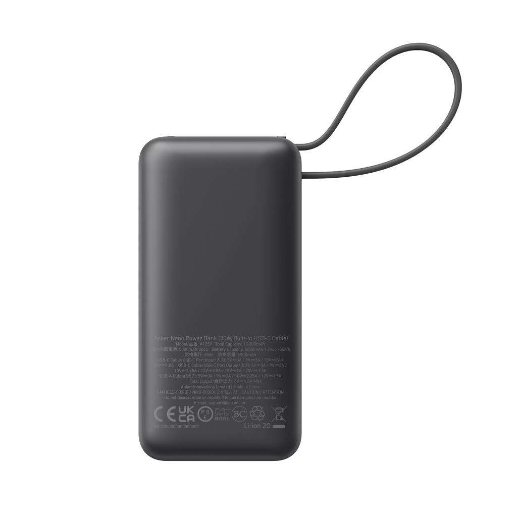 Bild på Powerbank Anker Nano 10.000 mAh 30W Bild på Powerbank Anker Nano 10.000 mAh 30W