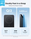 Bild på Powerbank Anker Nano slim 5000 mAh 15W, Qi 2.0