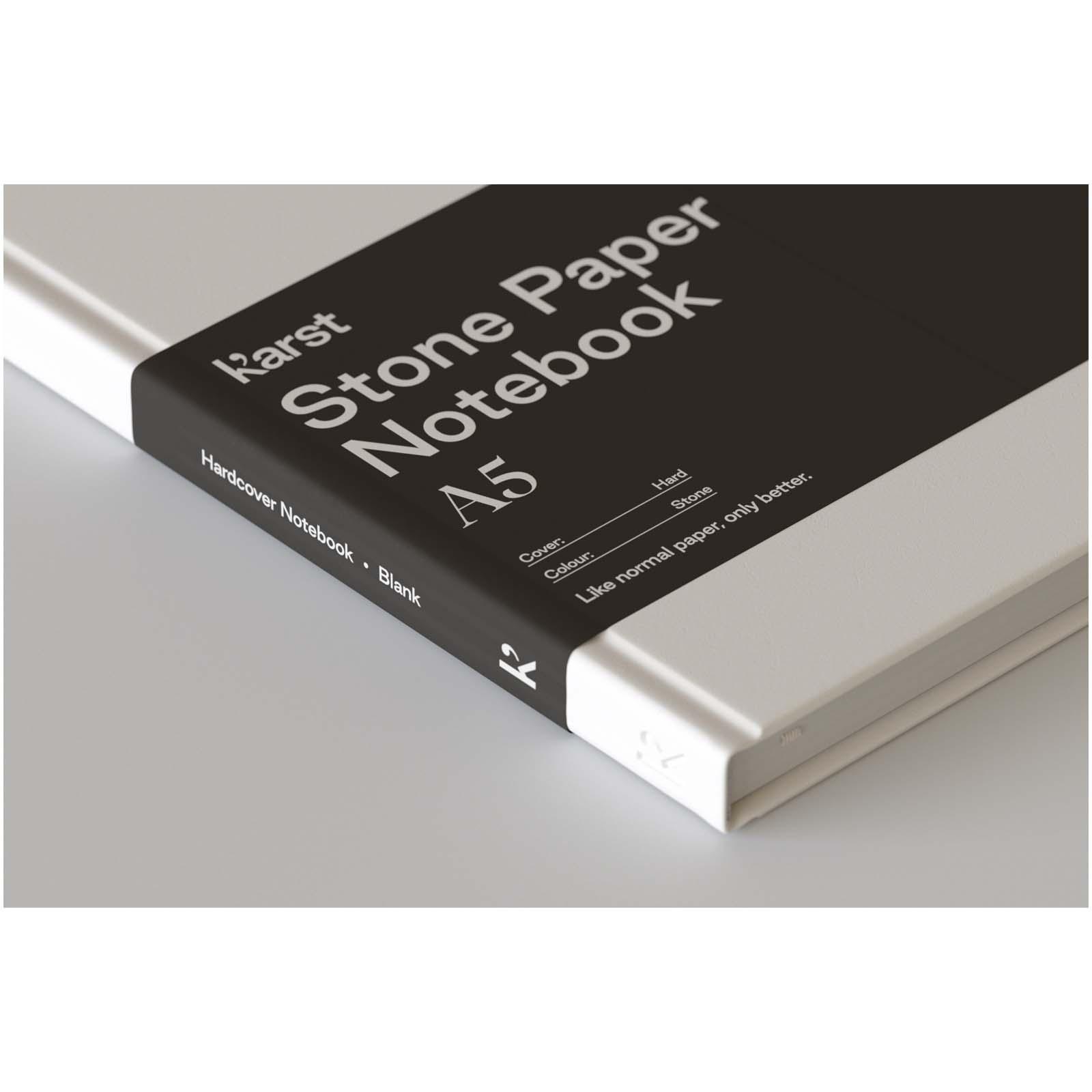 Bild på Anteckningsbok Karst® Hard A5 av stenpapper Bild på Anteckningsbok Karst® Hard A5 av stenpapper