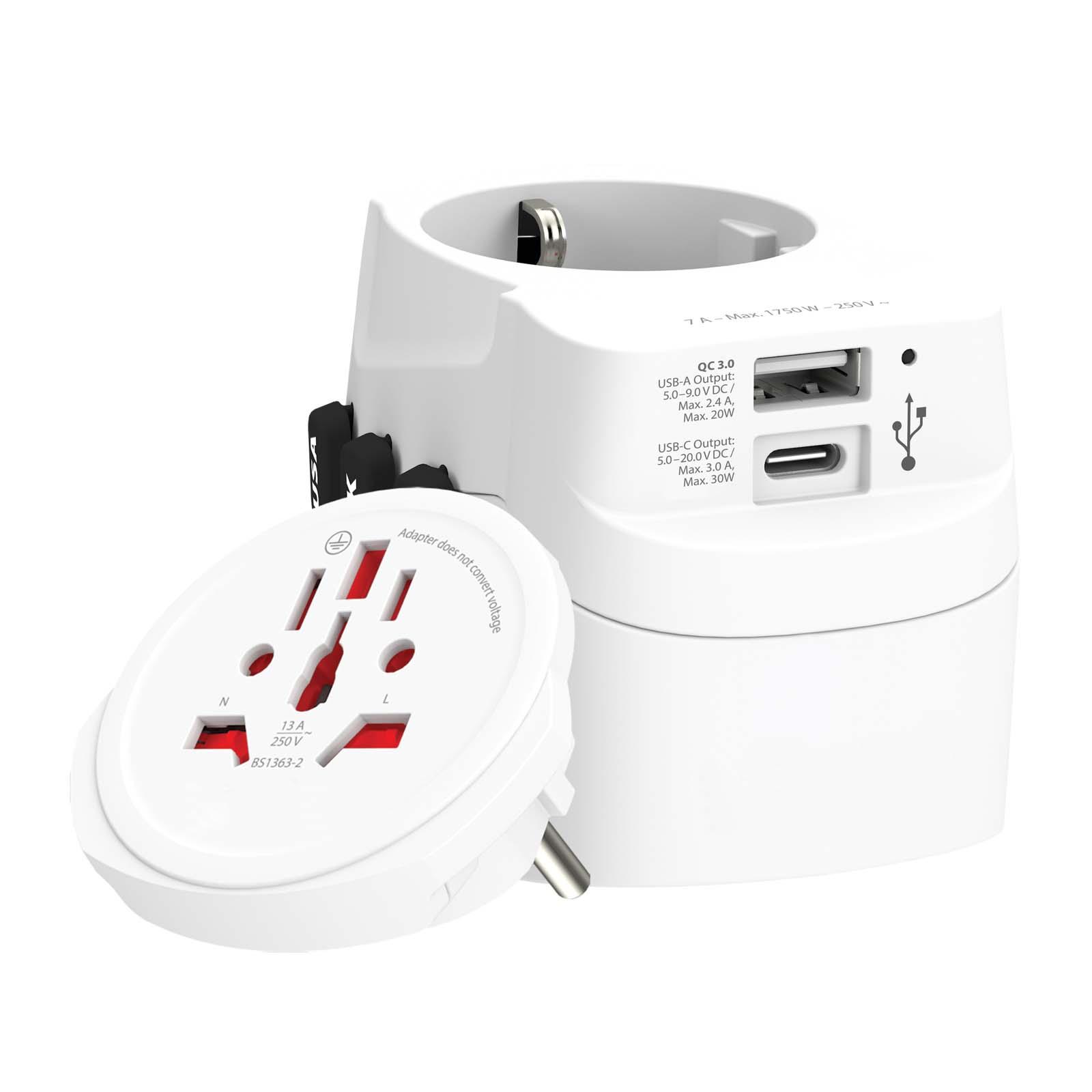 Bild på Reseladdare SKROSS PRO Light USB – världsadapter Bild på Reseladdare SKROSS PRO Light USB – världsadapter