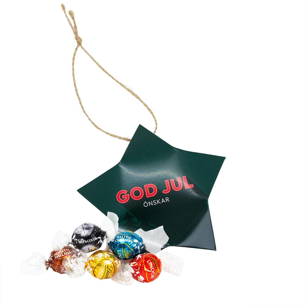 Bild på Julstjärna med Godis Bild på Julstjärna med Godis