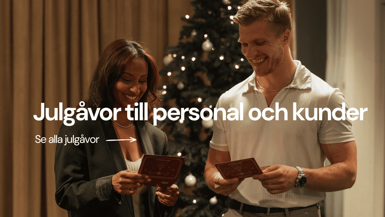 Se alla julgåvor till personal och kunder