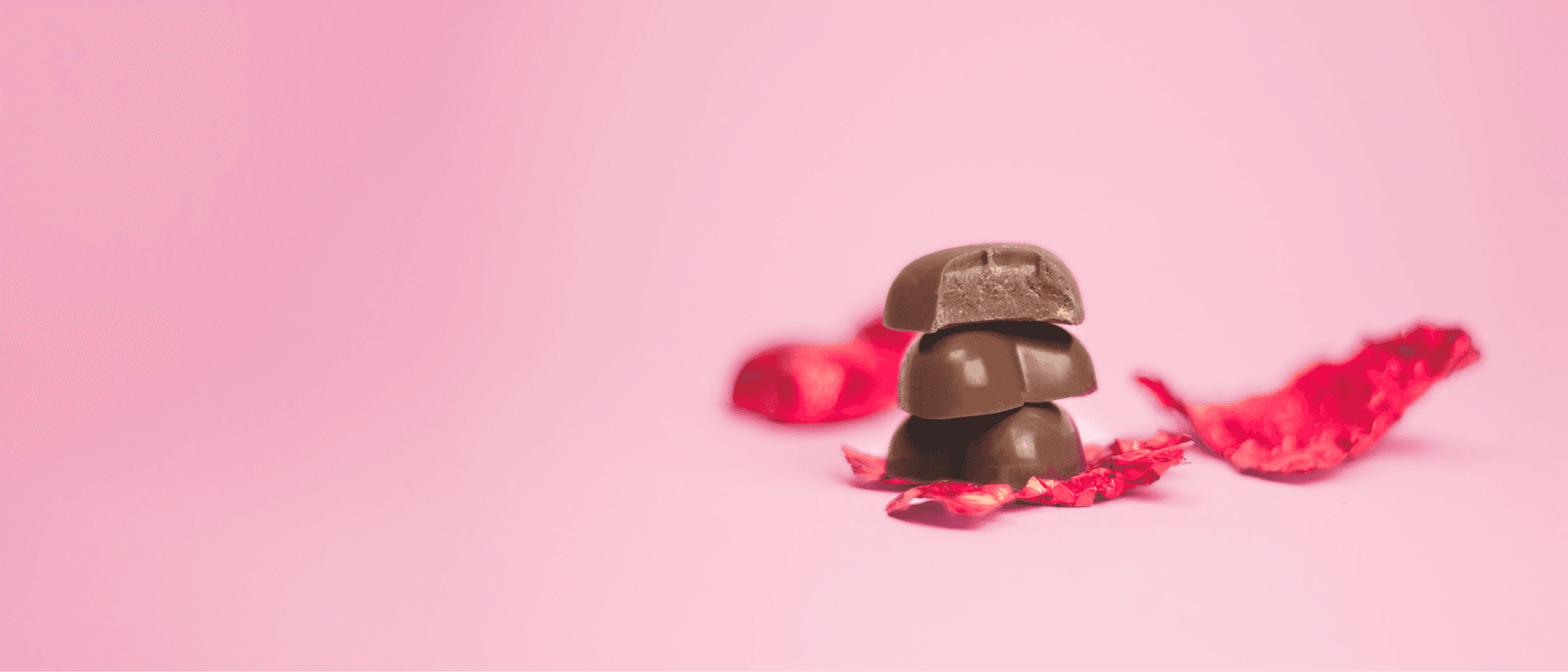 Chokladhjärtan till alla hjärtans dag