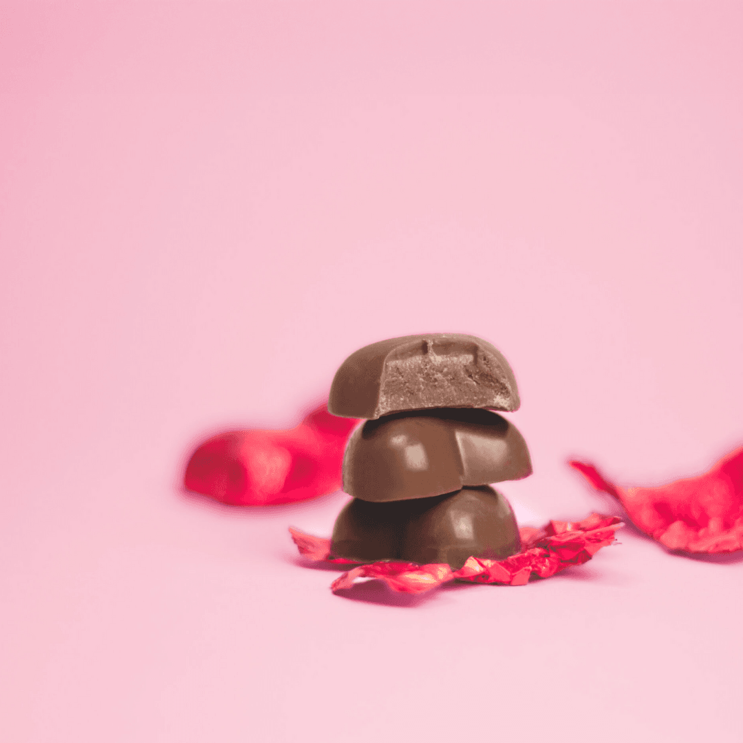 Chokladhjärtan till alla hjärtans dag