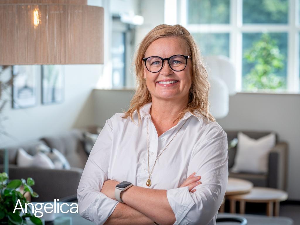 Angelica, säljare och ekonomiansvarig